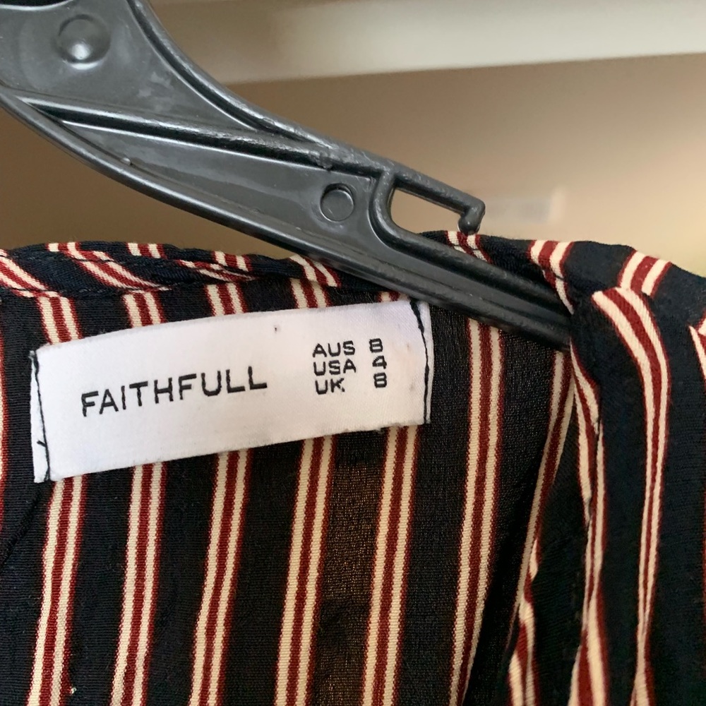 Anthropologie Striped Jumpsuit - Picture 4 of 5